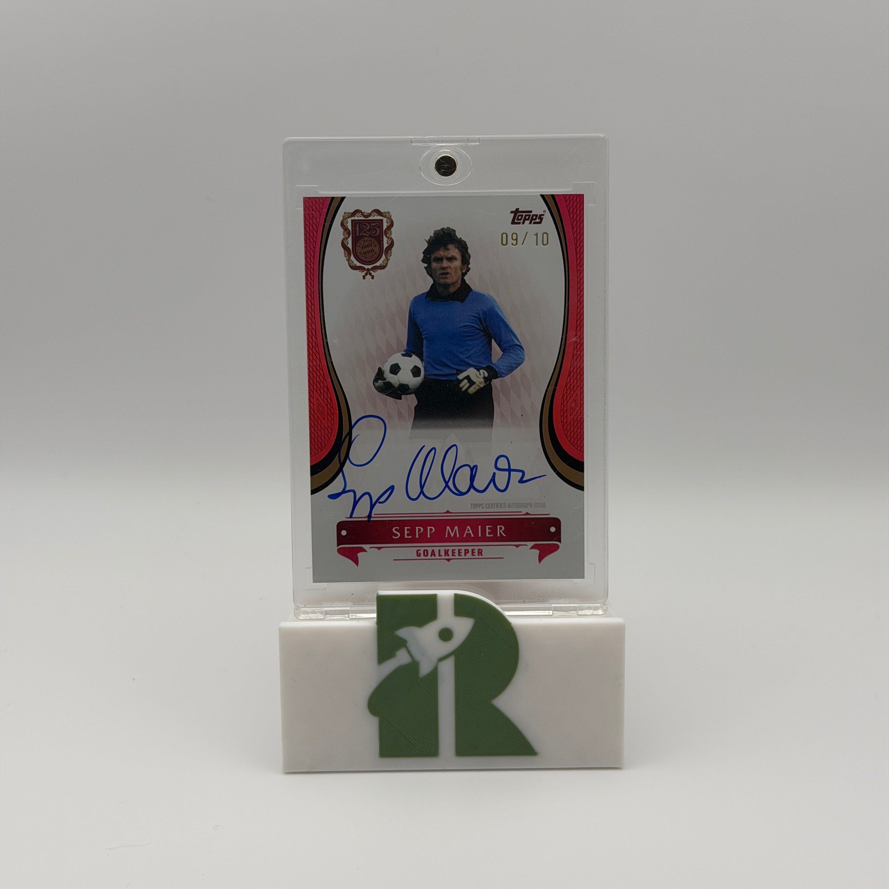 Sepp Maier Legends Auto /10 - Topps 125 Jahre Bayern München
