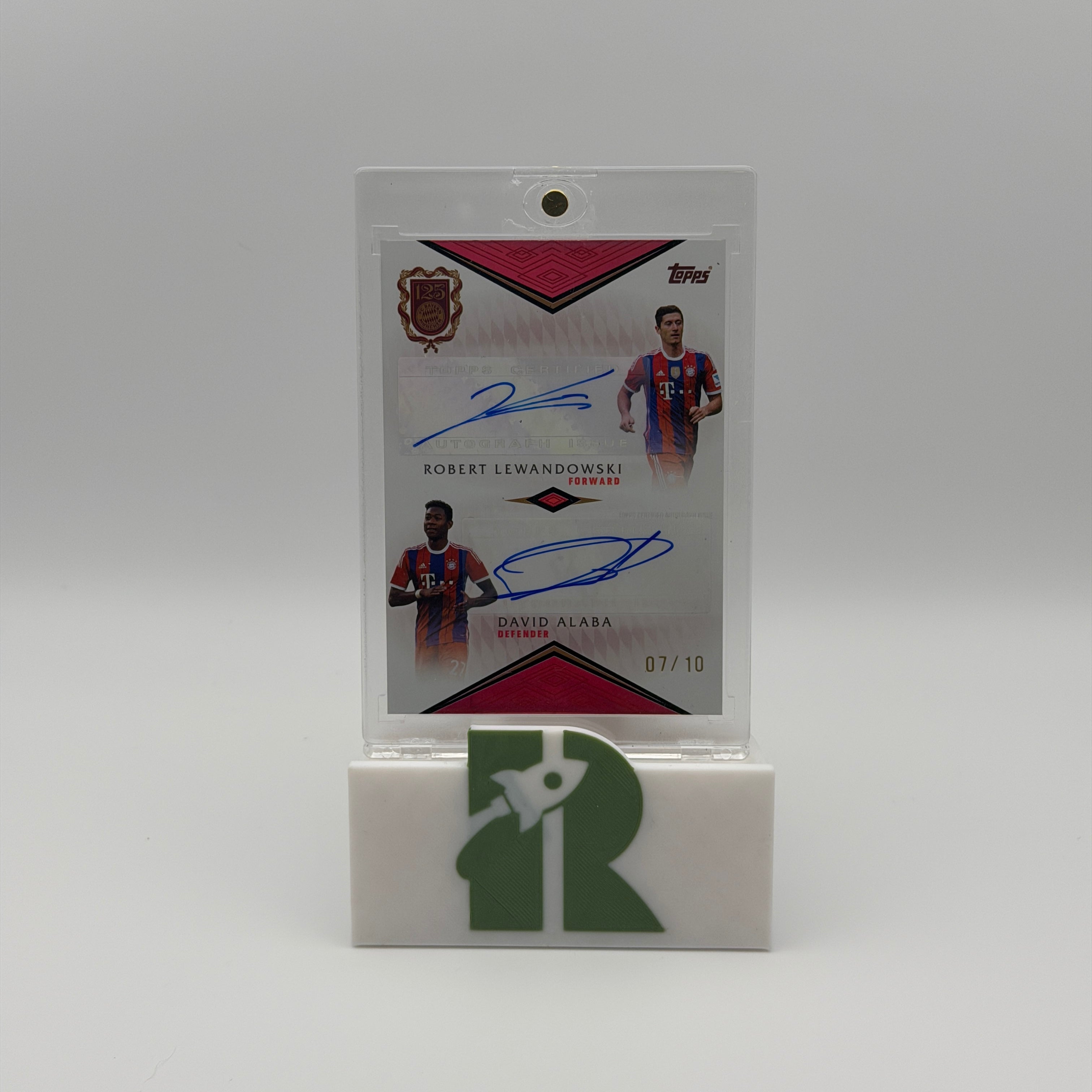 Robert Lewandowksi & David Alaba /10 - Topps 125 Jahre FC Bayern München