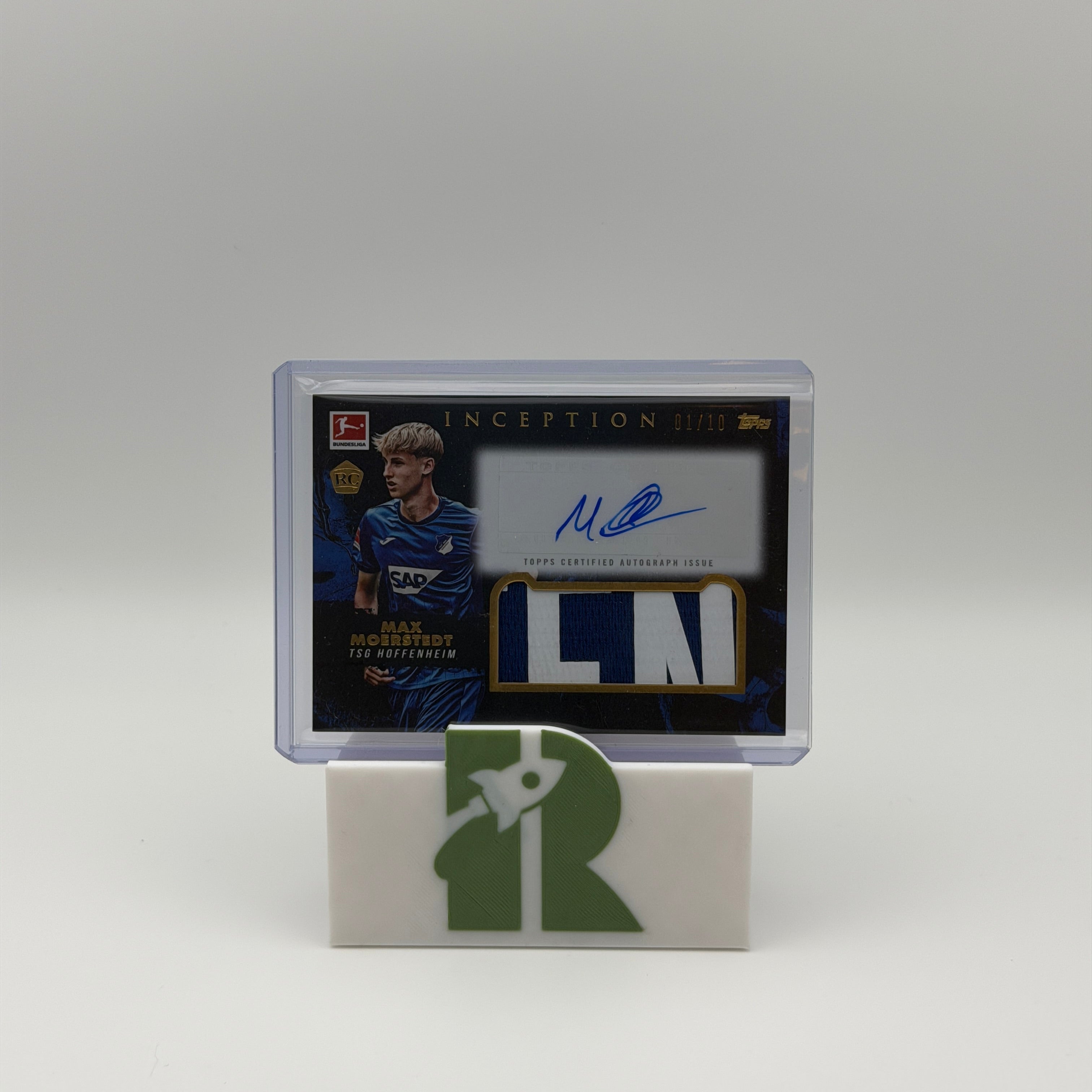 Max Moerstedt Auto Relic /10 - Topps Inception Bundesliga (MATCH WORN ROOKIE)